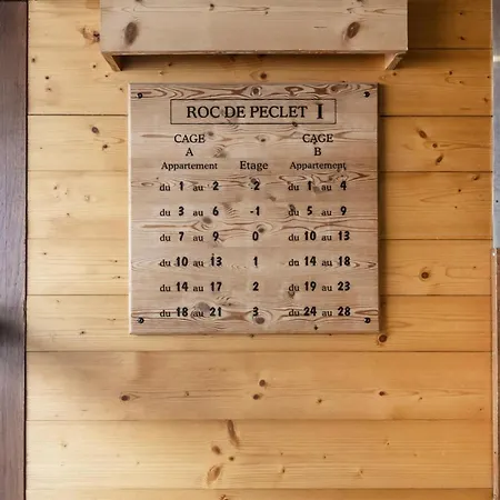 Roc De Peclet 1 - Location: Pour 4 En Bordure De Pistes Mae-9070 발토랑스