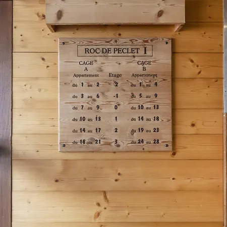 Résidence Roc De Peclet 1 - Location: Pour 4 En Bordure De Pistes Mae-9070 Appartement *